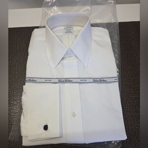 Brooks Brothers 1818 White Button Shirt Men’s 15-33 Regent Fit